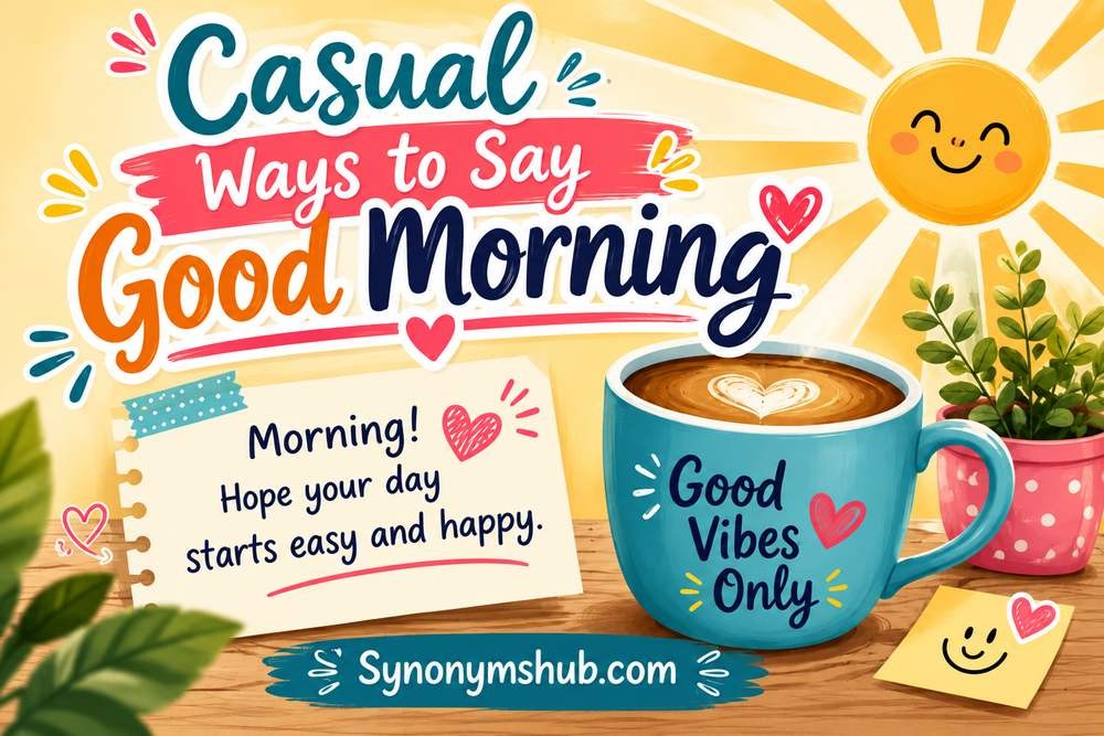 Casual Ways to Say Good Morning