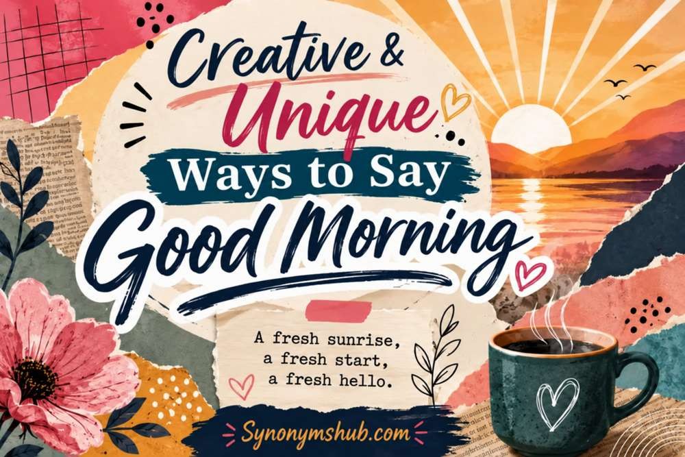 Creative & Unique Ways to Say Good Morning