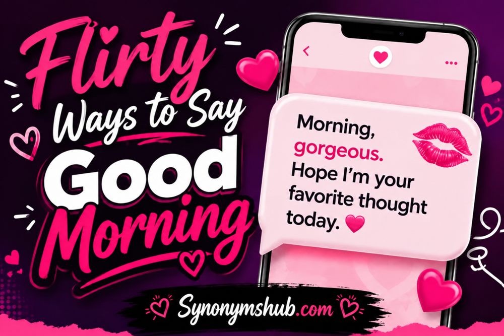 Flirty Ways to Say Good Morning