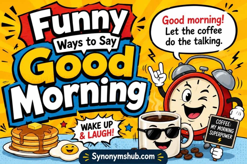 Funny Ways to Say Good Morning