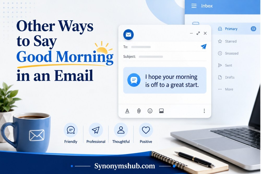 Other Ways to Say Good Morning in an Email