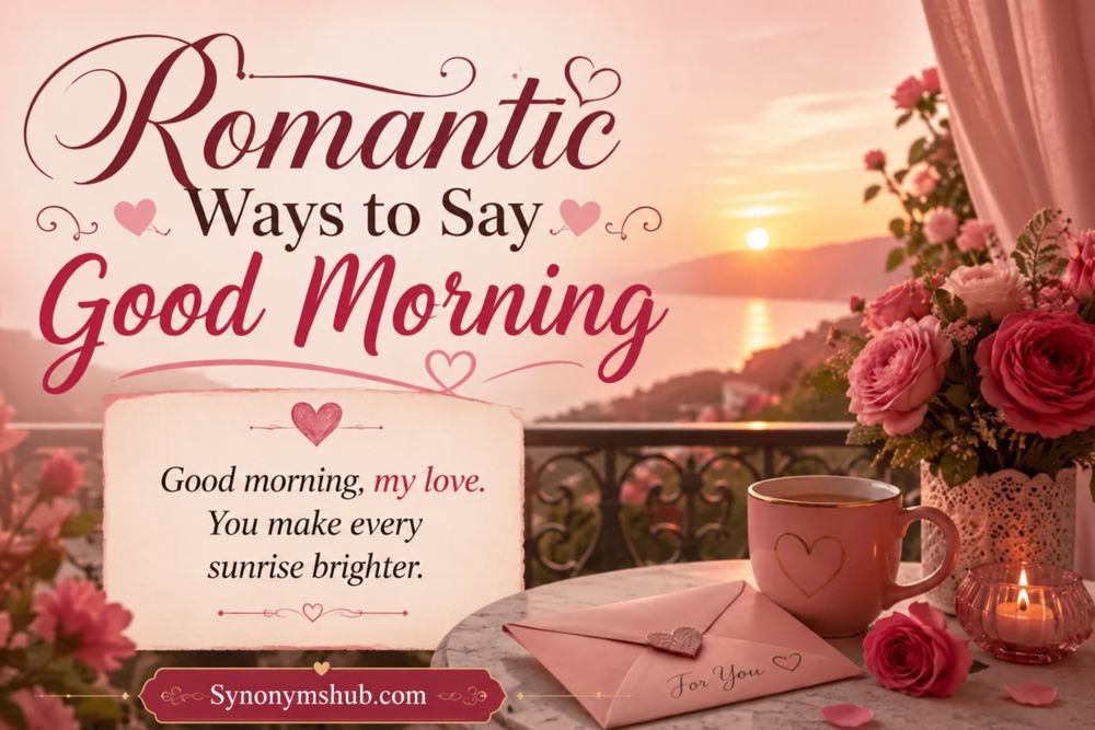 Romantic Ways to Say Good Morning