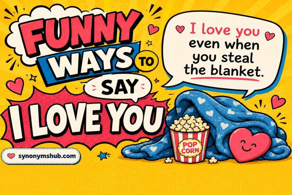 Funny Ways to Say I Love You