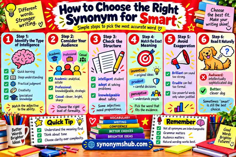 How to Choose the Right Synonym for Smart