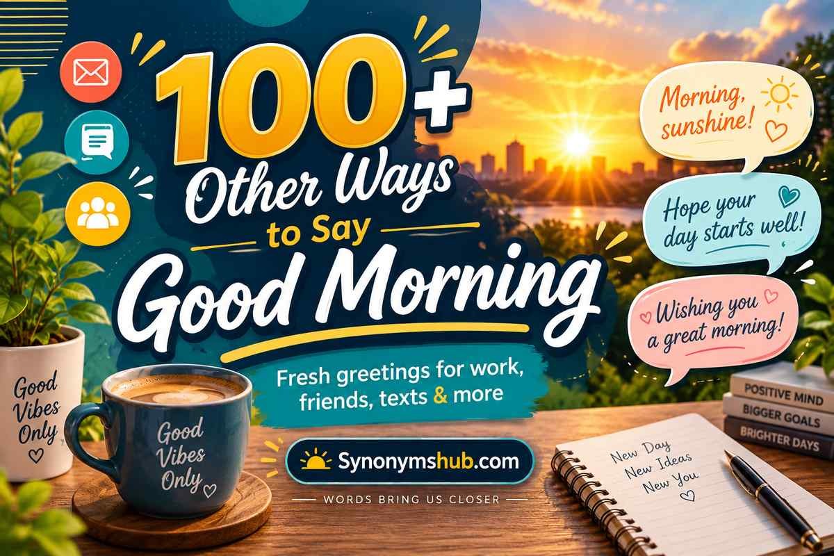 100+ Other Ways to Say Good Morning for Every Situation