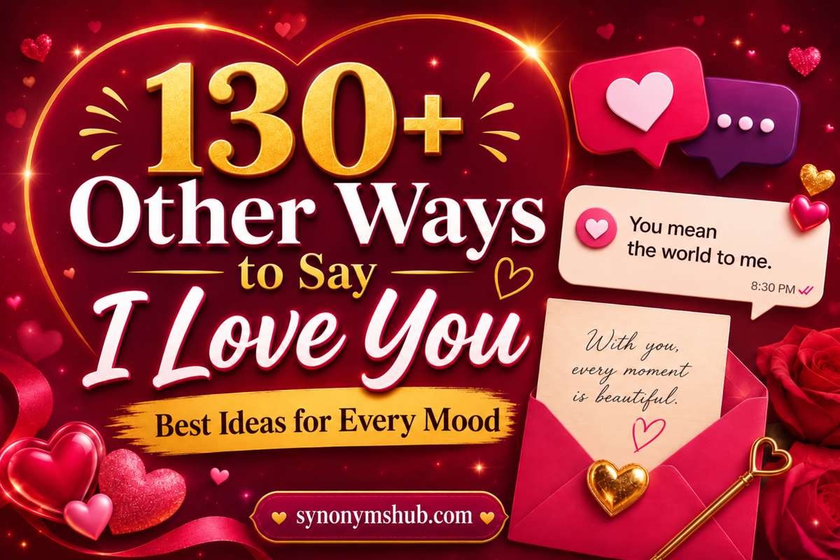 130+ Other Ways to Say I Love You for Every Mood
