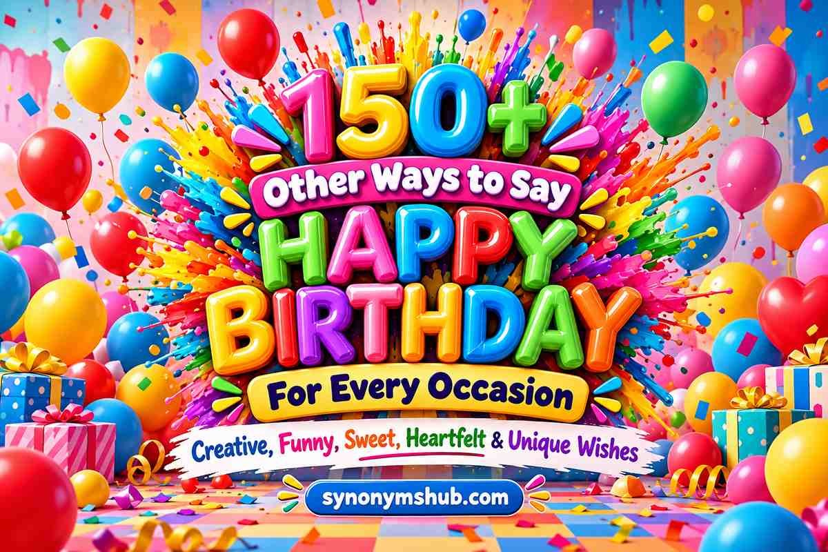 150+ Other Ways to Say Happy Birthday for Every Occasion